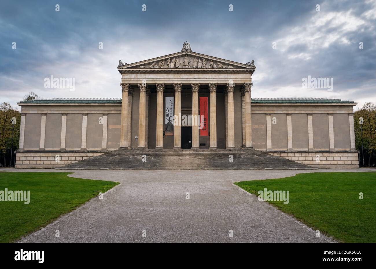 Collections d'état des Antiquités (Staatliche Antikensammlungen) - Munich, Bavière, Allemagne Banque D'Images