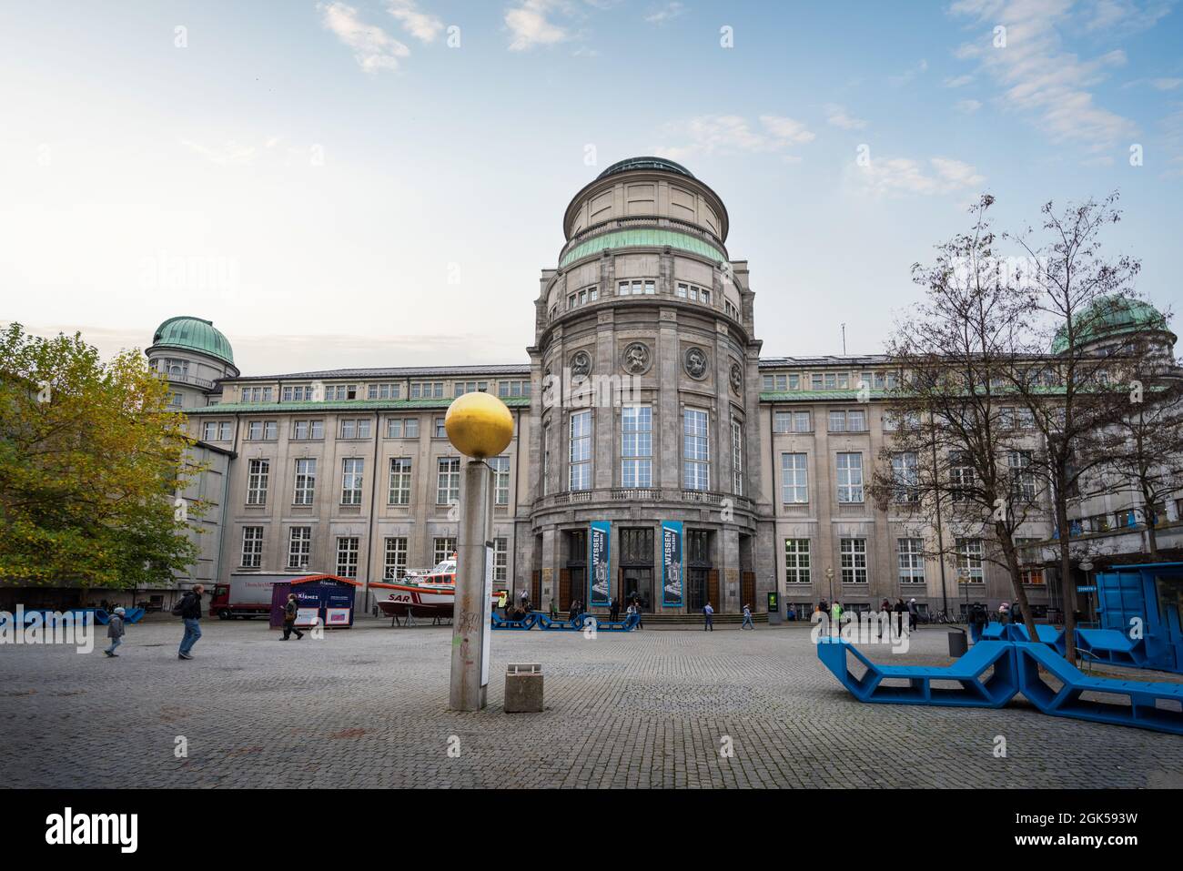 Deutsches Museum - Munich, Bavière, Allemagne Banque D'Images