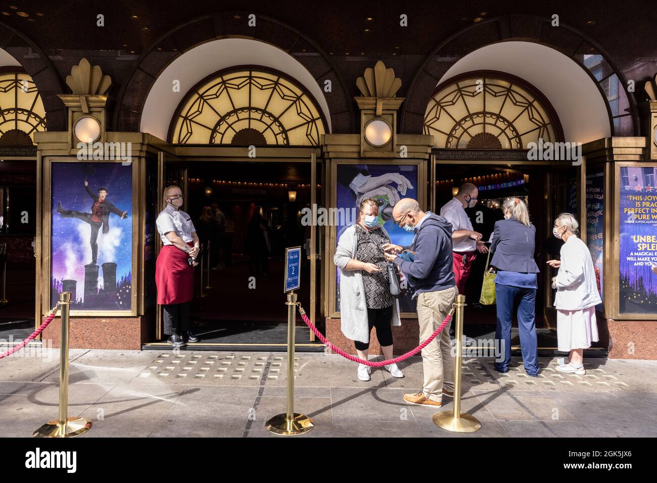 Prince Edward Theatre, Old Compton Street, Soho, Londres, Royaume-Uni Banque D'Images