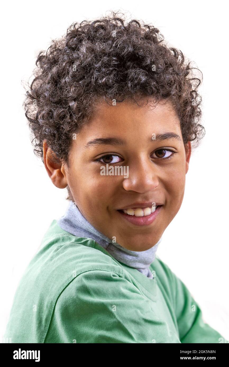 Jeune Garcon Bebe Afro Americain Photo Stock Alamy