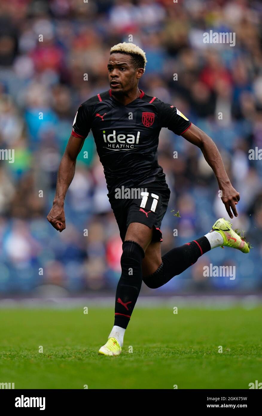 Grady Diangana de West Brome photo de Steve Flynn/AHPIX.com, football: Match de championnat Skybet Blackburn Rovers -V- West Brome à Ewood Park, Blackb Banque D'Images