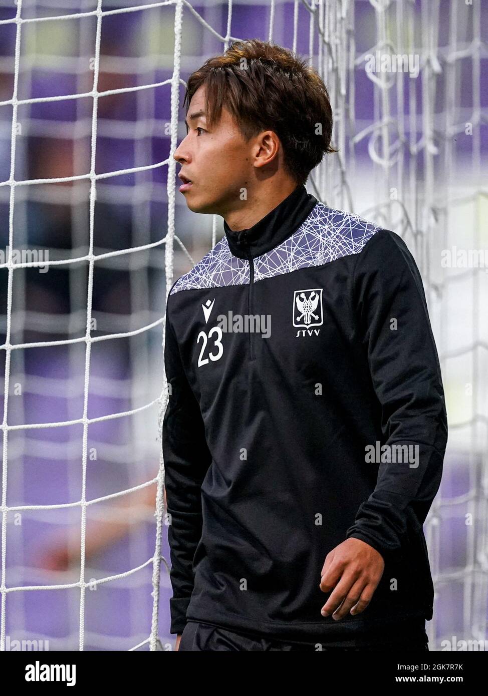 ANVERS, BELGIQUE - SEPTEMBRE 13 : Tatsuya Ito de STVV lors du match Jupiler Pro League entre K. Beerschot V.A. et STVV à l'Olympich Stadion le 13 septembre 2021 à Anvers, Belgique (photo de Jeroen Meuwsen/Orange Pictures) Banque D'Images