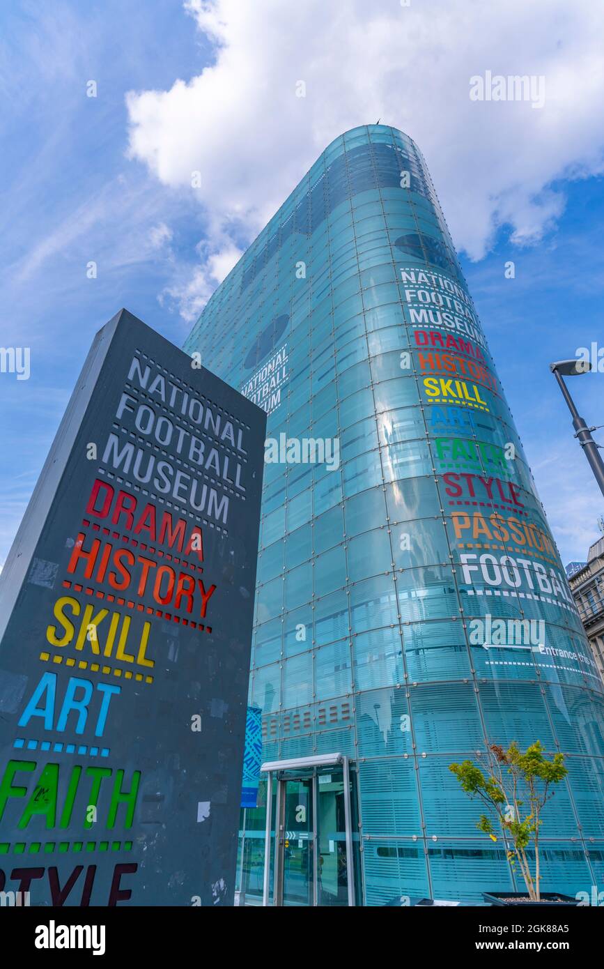 The English football Hall of Fame, Manchester, Lancashire, Angleterre, Royaume-Uni, Europe Banque D'Images