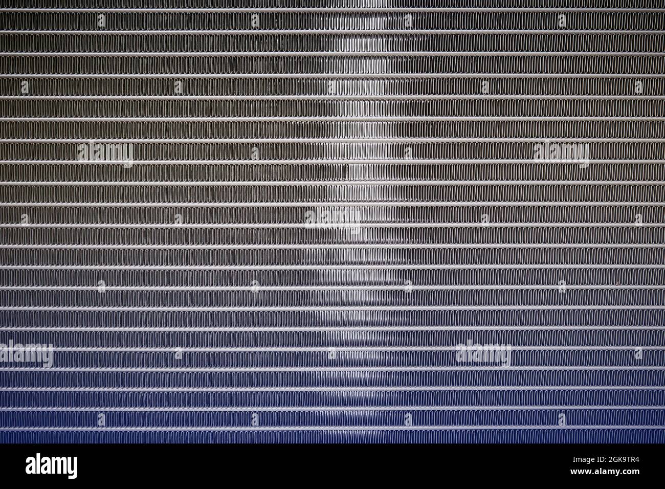 L'image de la texture de la climatisation des bobines du véhicule Banque D'Images