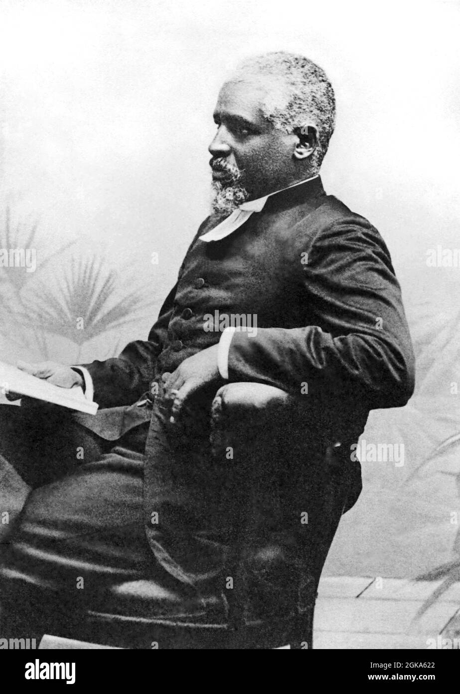 Pasteur Twoldo Medhen (Tewolde-Medhin Gebre-Medhin) (1860–1930), pasteur évangélique, éducateur, dirigeant et traducteur biblique associés à la Mission évangélique suédoise et à l'Église orthodoxe éthiopienne en Afrique de l'est. Banque D'Images