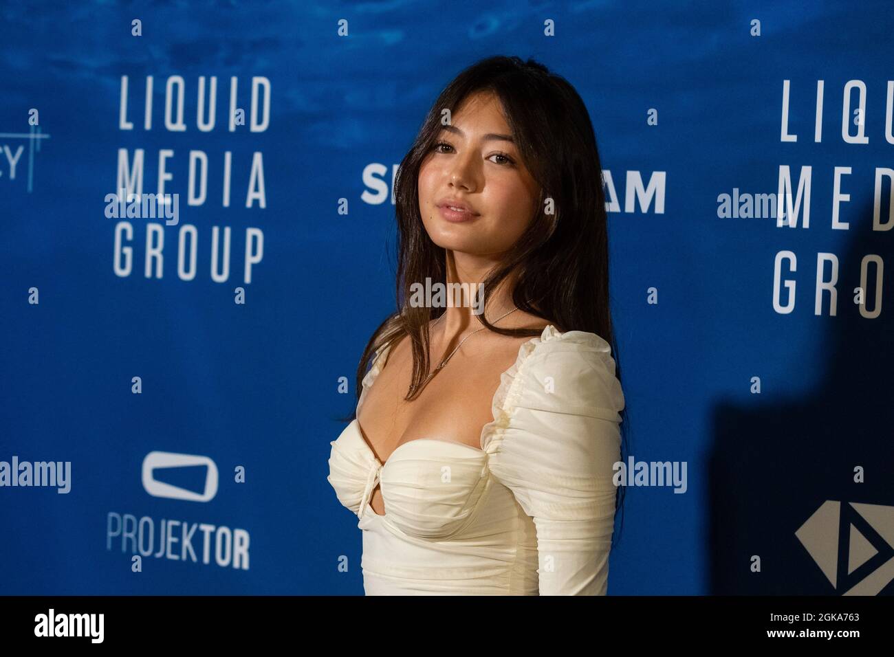 Miku Martineau assiste au Big Splash du Liquid Media Group à l'hôtel Windsor Arms, lors du Festival international du film de Toronto 2021, à Toronto, le 13 septembre 2021. (Photo de Dominic Chan/Sipa USA) Banque D'Images