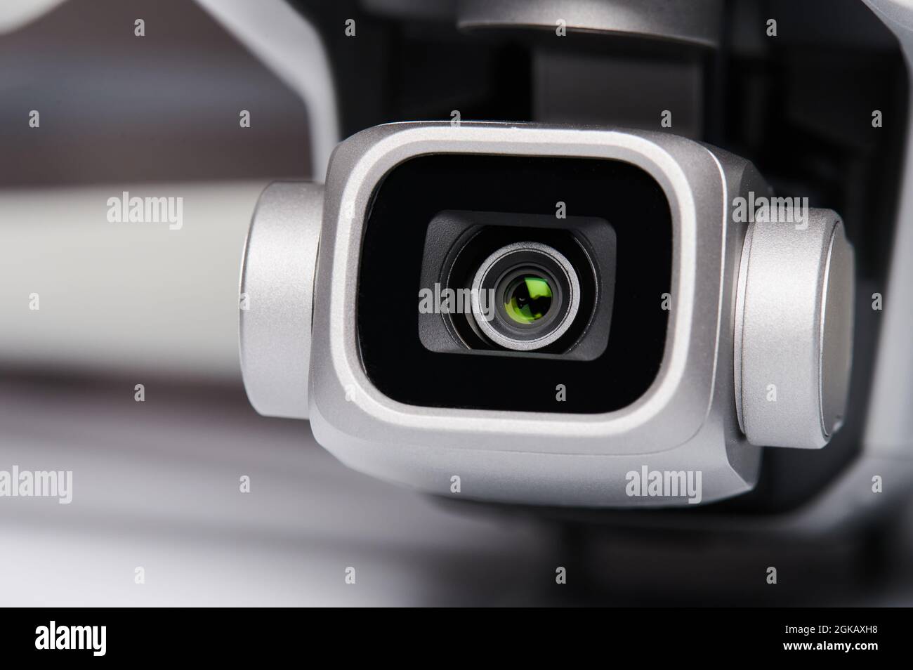 Gros plan du système de caméra de drone en service de réparation Banque D'Images