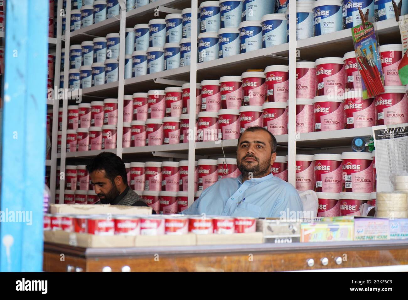 Cette photo a été prise après que les Taliban soient contrôlés Afghanistan, la ville de Jalalalabad. Banque D'Images