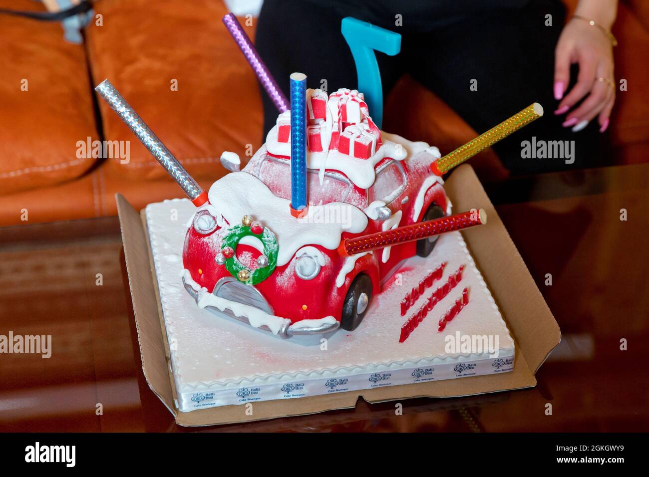 Birthday Celebration Car Banque D Image Et Photos Alamy