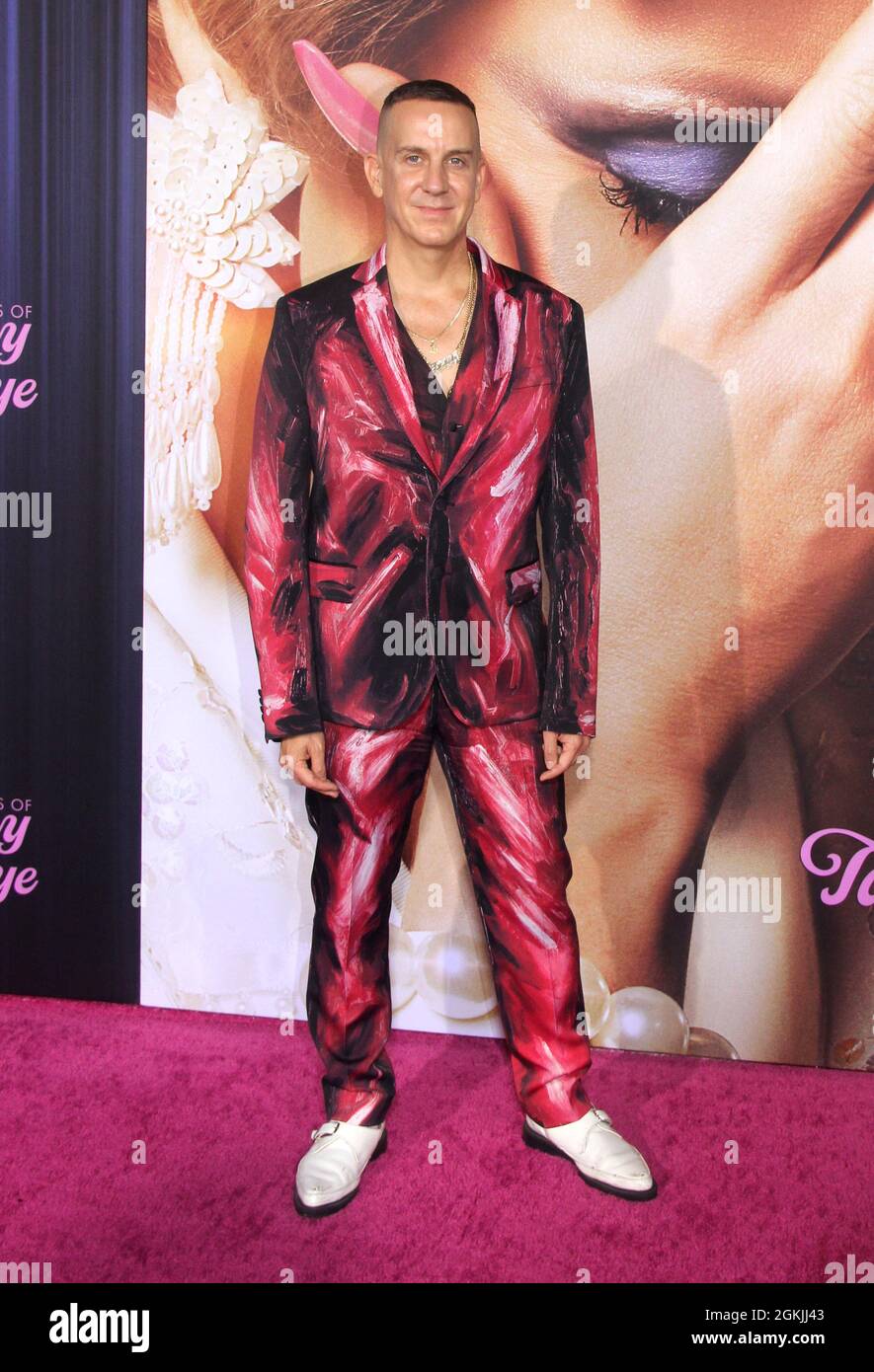 New York, NY, États-Unis. 14 septembre 2021. Jeremy Scott au New York première des yeux de Tammy Faye au SVA Theatre de New York le 14 septembre 2021. Crédit : Erik Nielsen/Media Punch/Alay Live News Banque D'Images