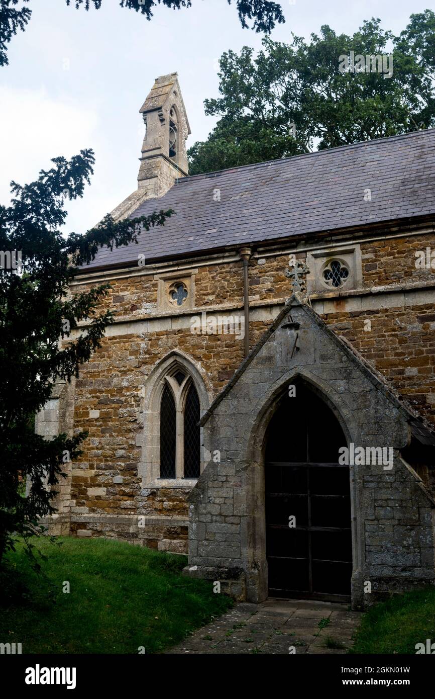 L'église saint Denys, Stonton Wyville, Leicestershire, England, UK Banque D'Images