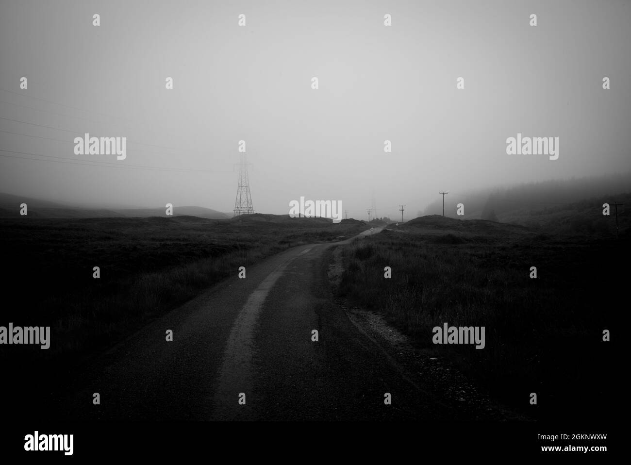 Forsinard coule, Highlands écossais Banque D'Images