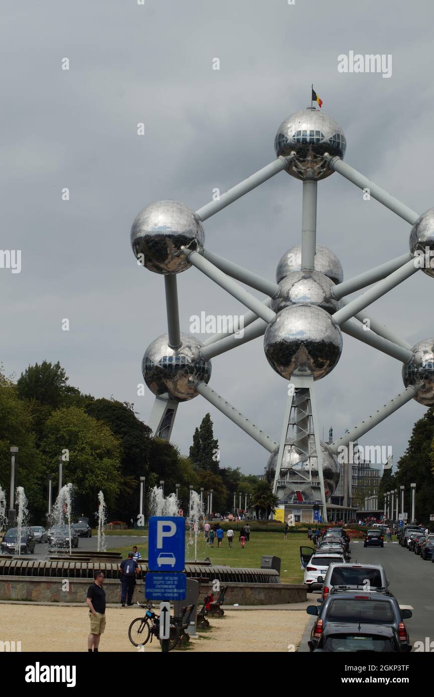 Atomium - Bruxelles, Belgique Banque D'Images