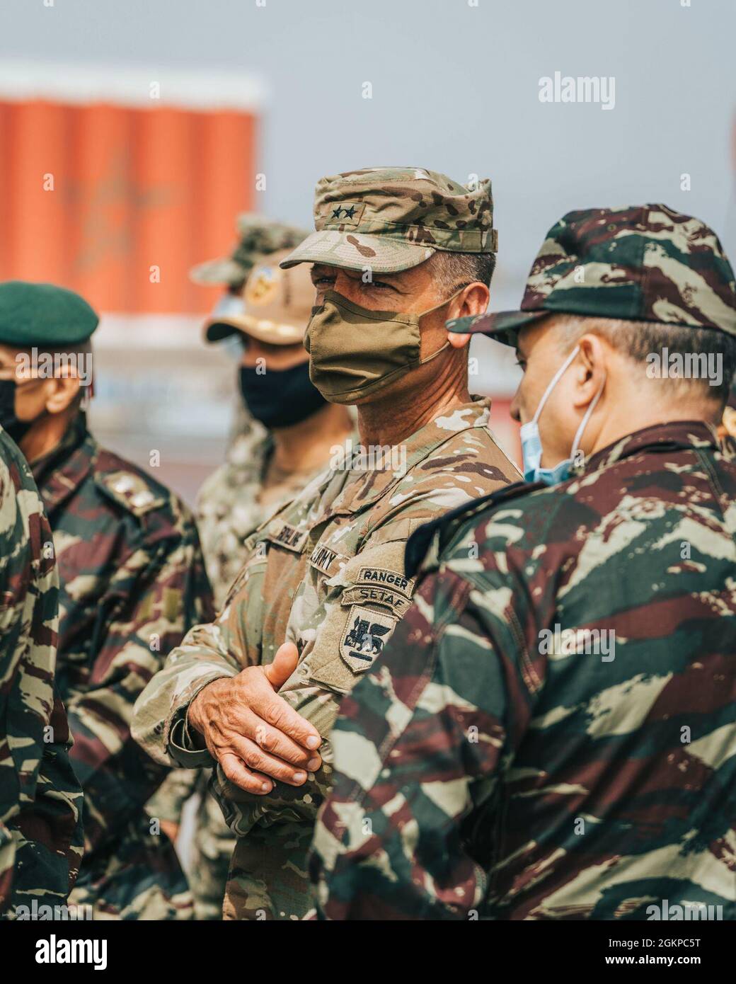 Le général de division Andrew Rohling, commandant de la US Army ...