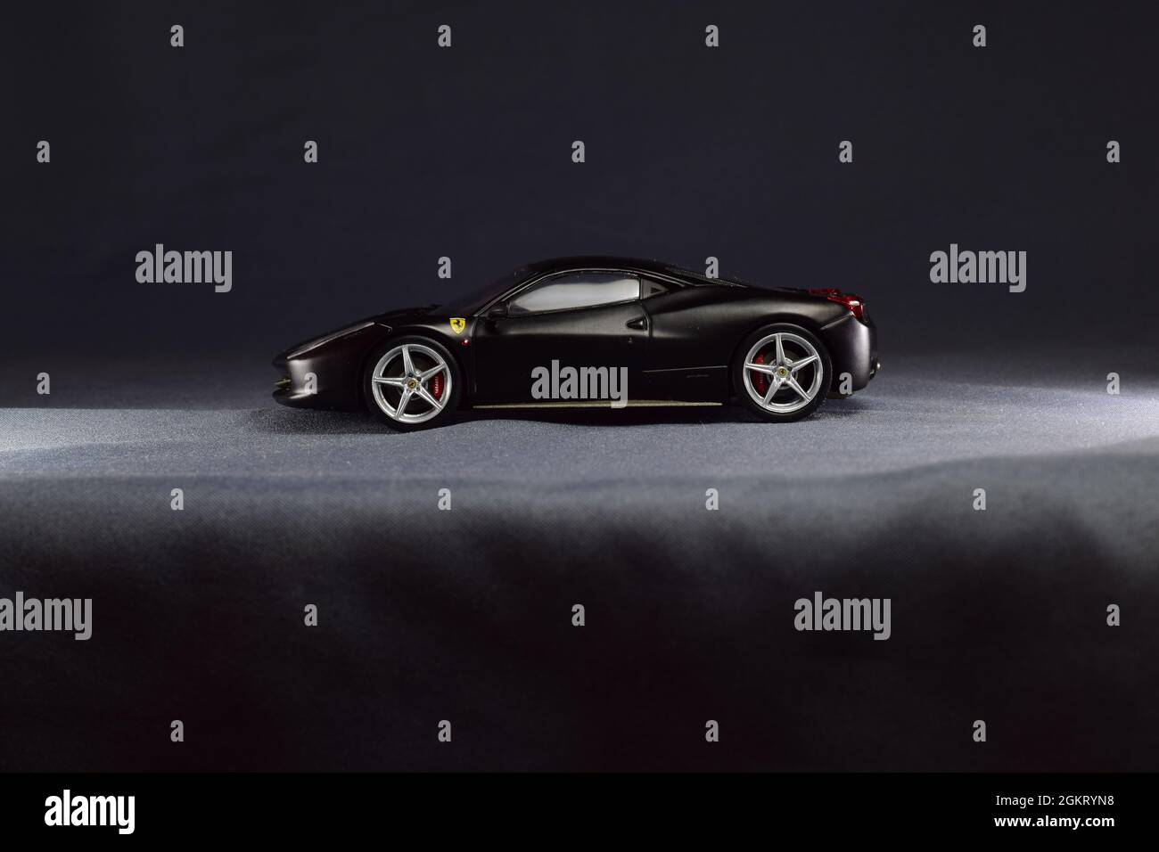 HotWheels Ferrari 458 à 43 échelles Banque D'Images