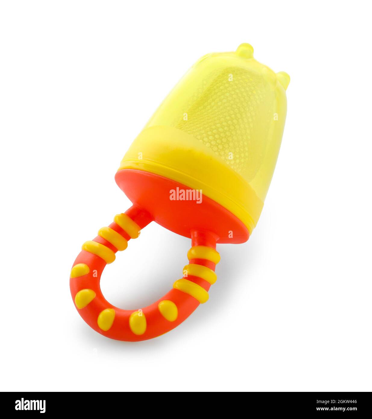 Grignoteuse Pour Bebe Sur Fond Blanc Photo Stock Alamy