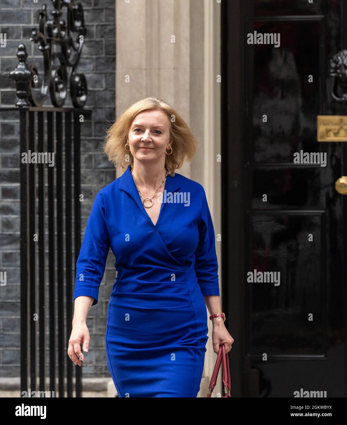 Londres, Royaume-Uni. 15 septembre 2021. Le cabinet a remanié Downing Street Londres Liz Truss nouveau secrétaire aux Affaires étrangères, crédit: Ian Davidson/Alay Live News Banque D'Images