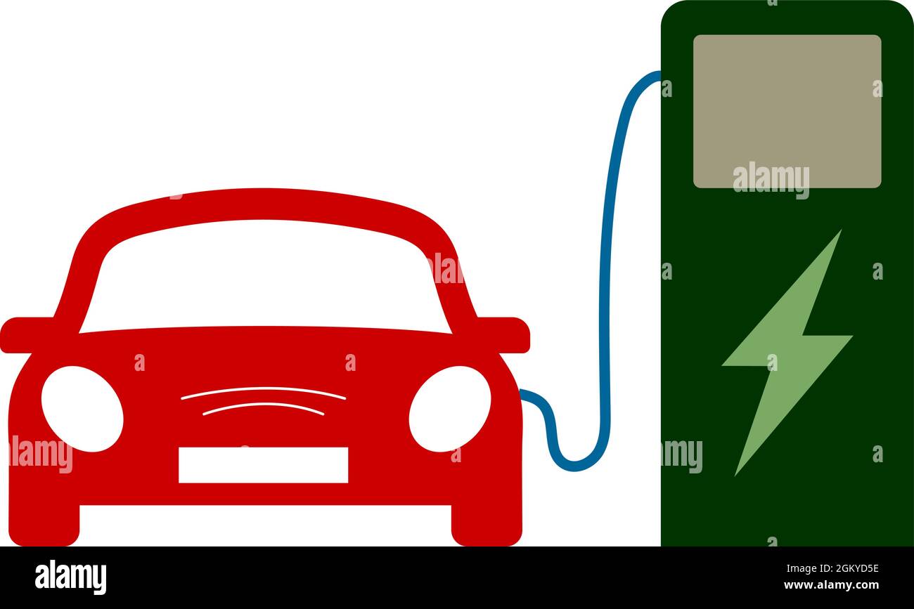 Station de charge de voiture électrique, véhicule électrique, charge électrique, station de charge, illustration du stock vectoriel. Illustration de Vecteur Station de charge de voiture électrique, véhicule électrique, charge électrique, station de charge, illustration du stock vectoriel. Illustration de Vecteur