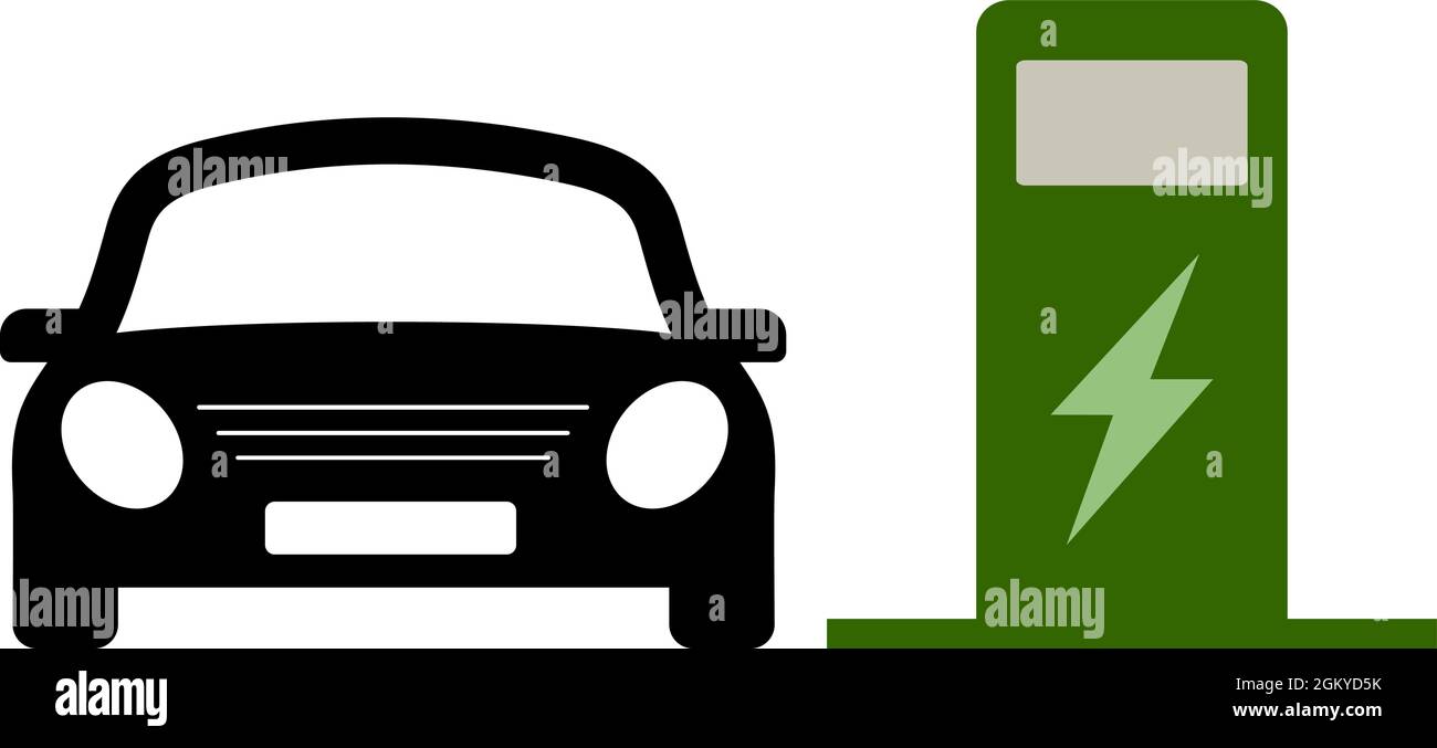 Station de charge de voiture électrique, véhicule électrique, charge électrique, station de charge, illustration du stock vectoriel. Illustration de Vecteur Station de charge de voiture électrique, véhicule électrique, charge électrique, station de charge, illustration du stock vectoriel. Illustration de Vecteur