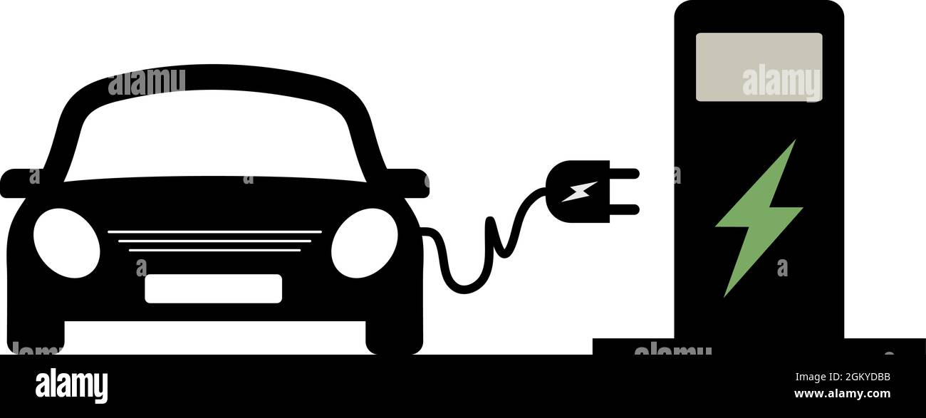 Station de charge de voiture électrique, véhicule électrique, charge électrique, station de charge, illustration du stock vectoriel. Illustration de Vecteur Station de charge de voiture électrique, véhicule électrique, charge électrique, station de charge, illustration du stock vectoriel. Illustration de Vecteur