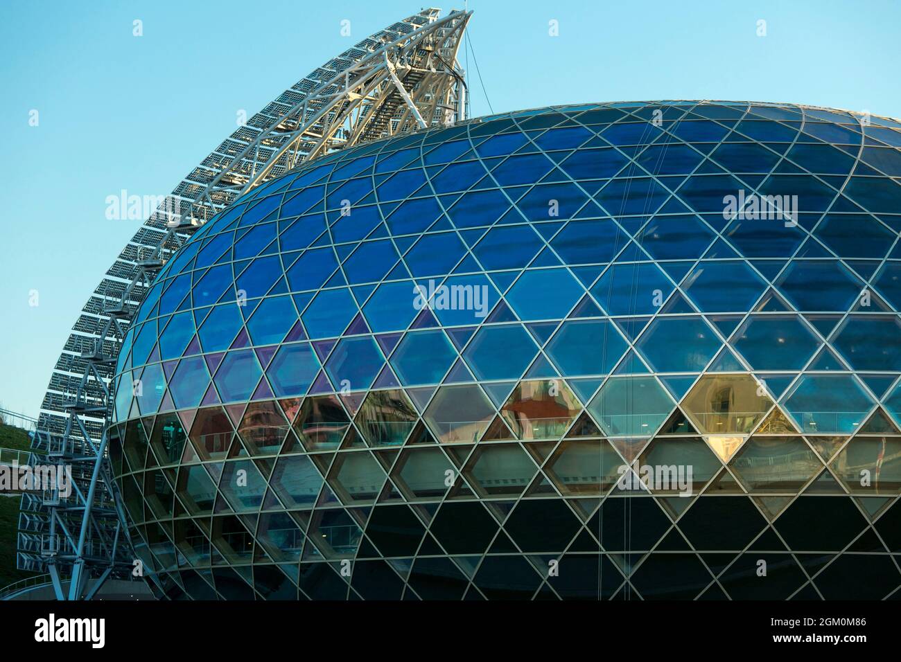 FRANCE BOULOGNE-BILLANCOURT (92) ILE SEGUIN, VILLE DE MUSIQUE, ARCHITECTES : SHIGERU BAN ET JEAN DE GASTINES Banque D'Images