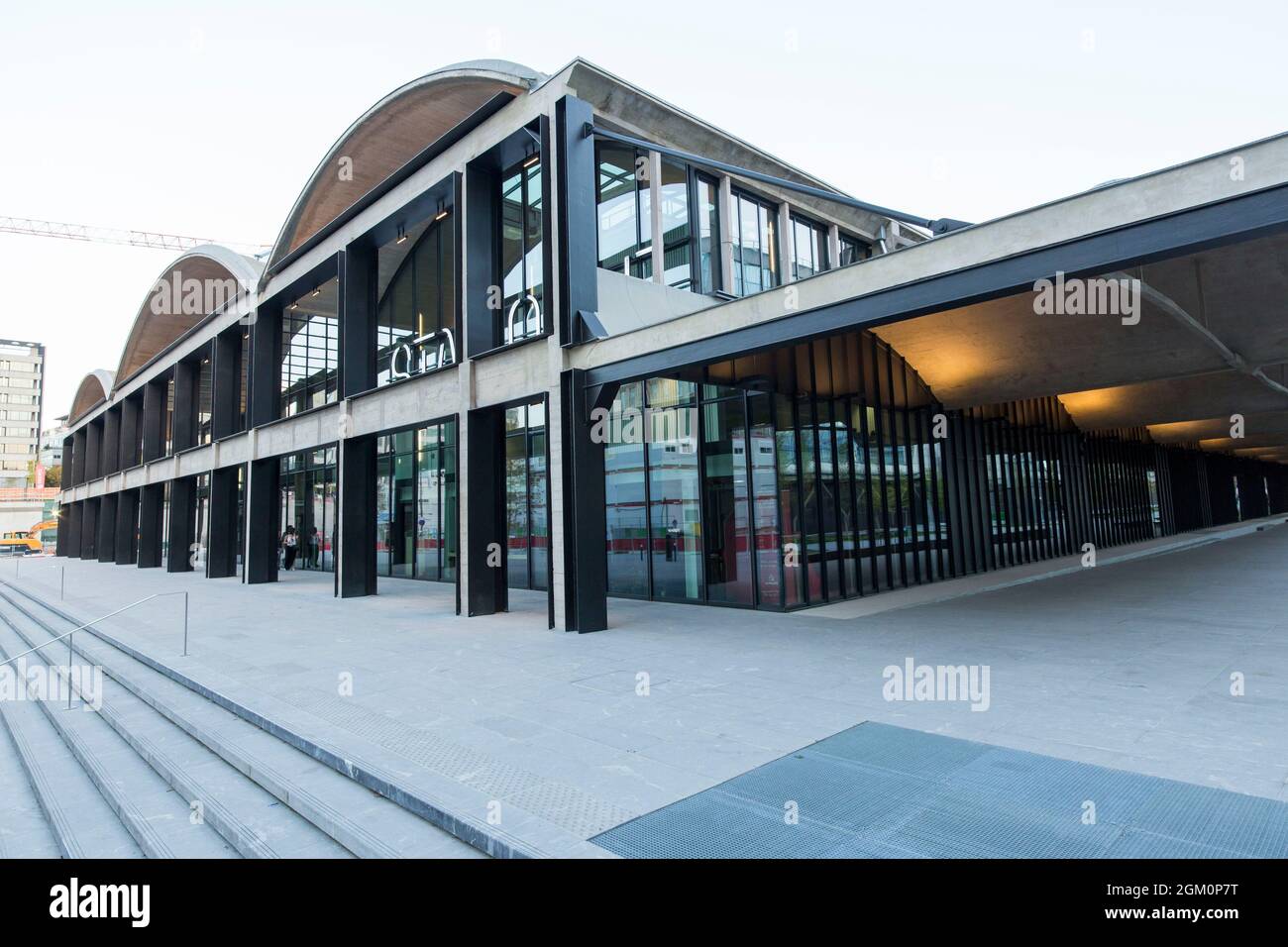 FRANCE PARIS (75) 13 ÈME ARR, STATION F: HALLE FREYSSINET Banque D'Images