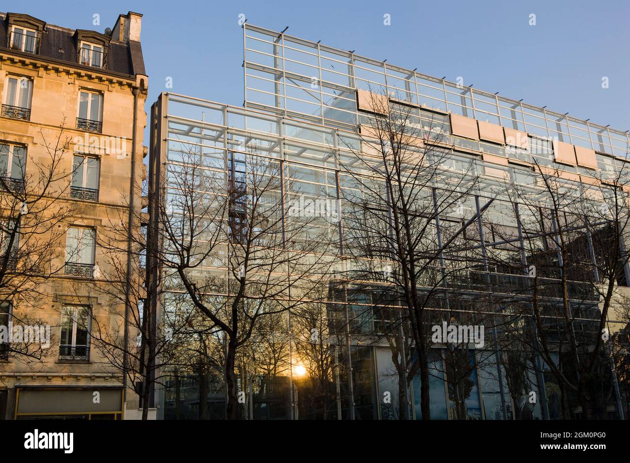 FRANCE PARIS (75) 14ÈME ARRONDISSEMENT, FONDATION CARTIER Banque D'Images