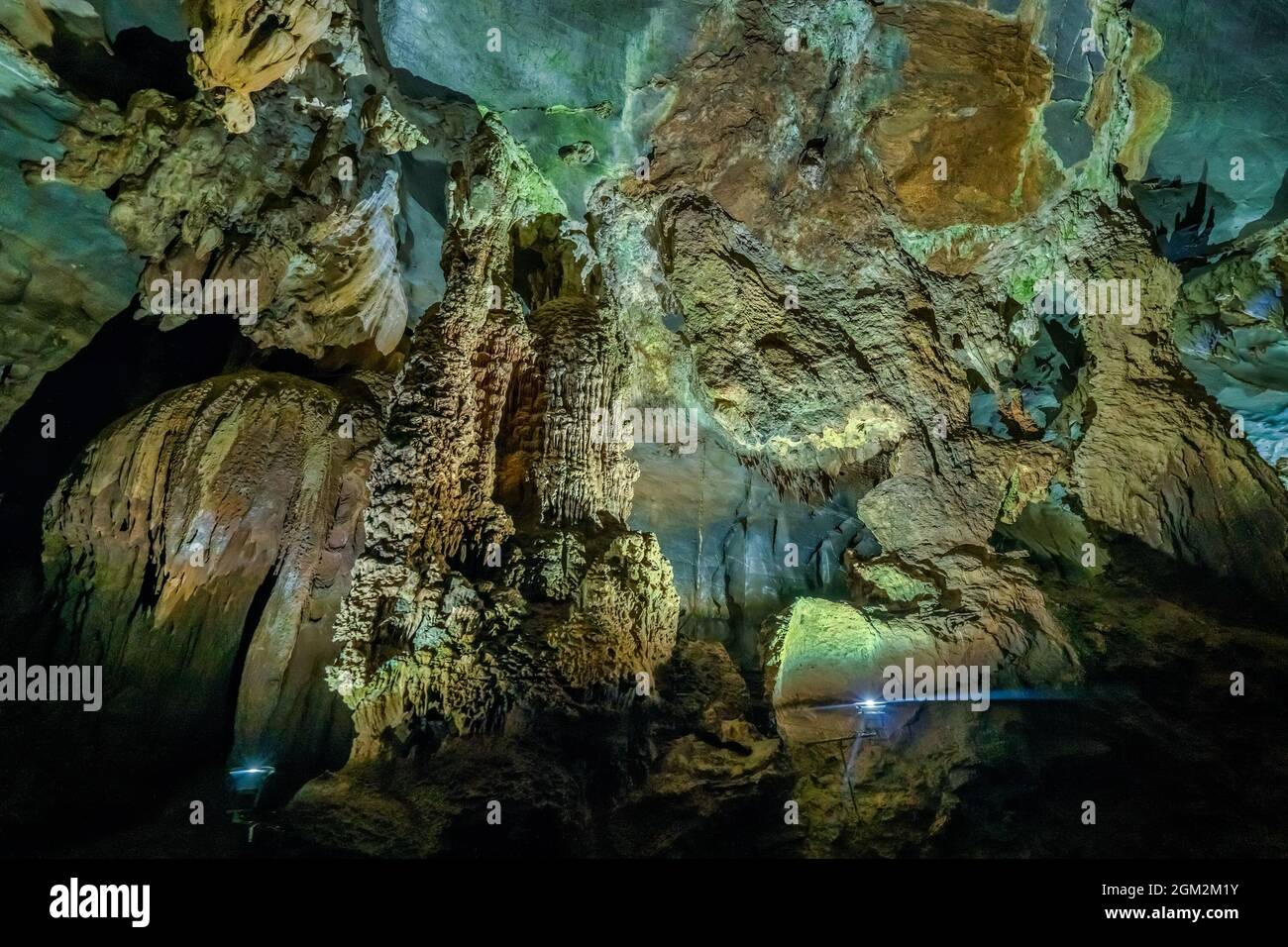 Grotte de Phong Nha, Quang Binh, Vietnam Banque D'Images
