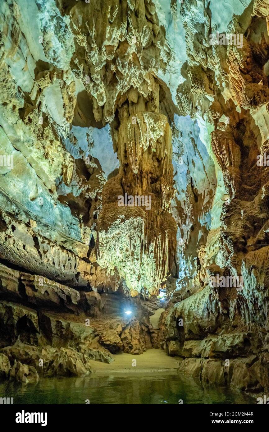 Grotte de Phong Nha, Quang Binh, Vietnam Banque D'Images
