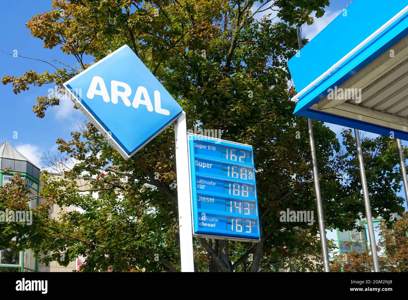 Aral, Berlin, Allemagne Banque D'Images