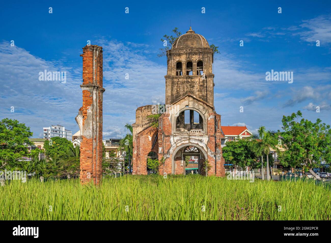 Eglise TAM Toa, Quang Binh, Vietnam Banque D'Images