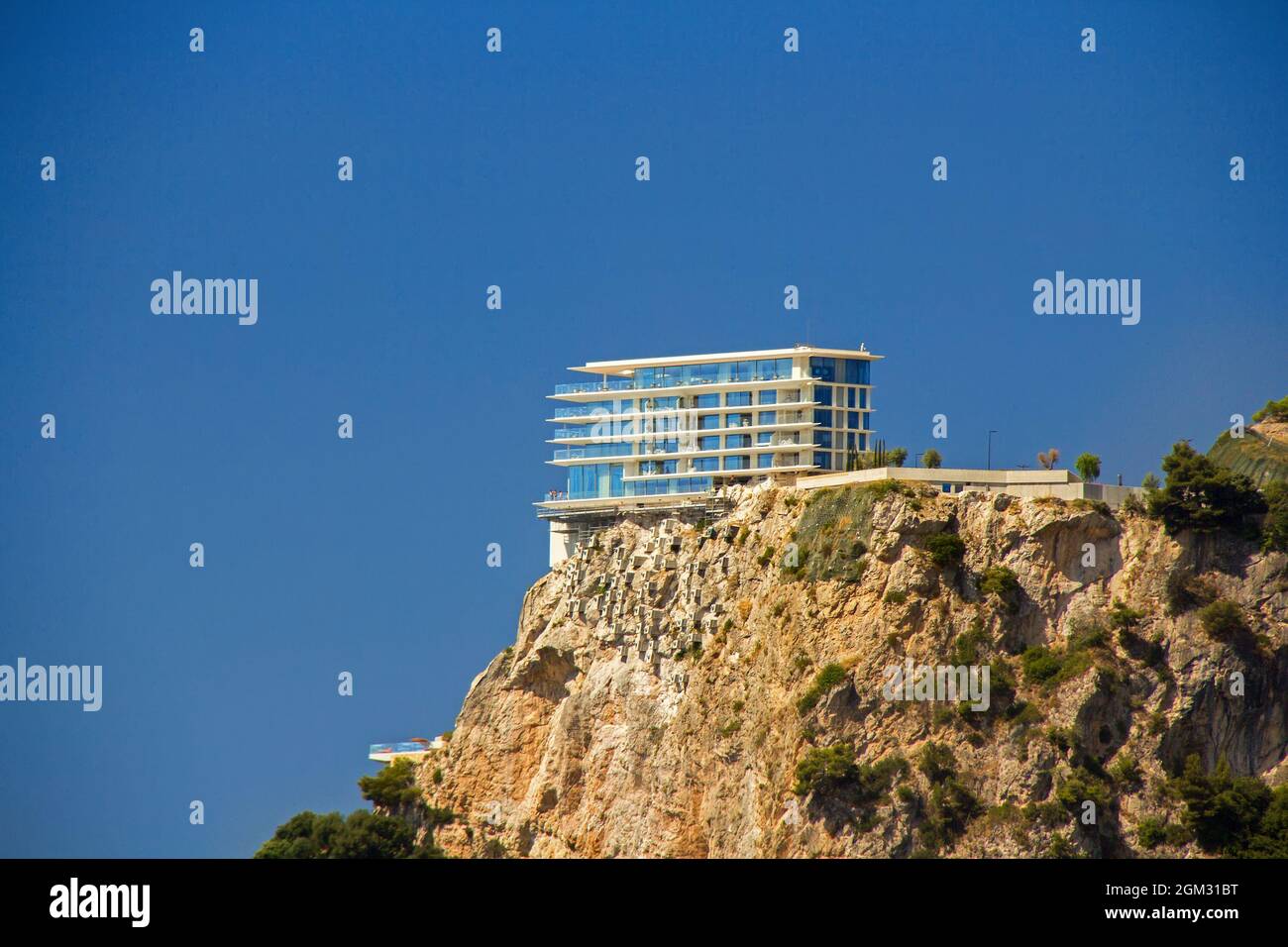 Le Maybourne Riviera, le nouvel hôtel de luxe sur le promontoire de Monaco, Roquebrune-Cap-Martin, France, Côte d'azur Banque D'Images