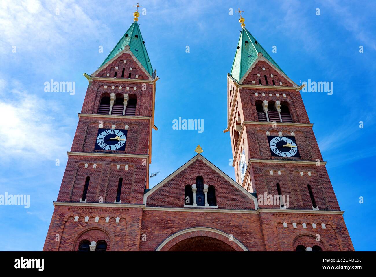 Basilique de notre mère de Mercy bazilika Matere Usmiljenja en Slovénie Maribor Banque D'Images