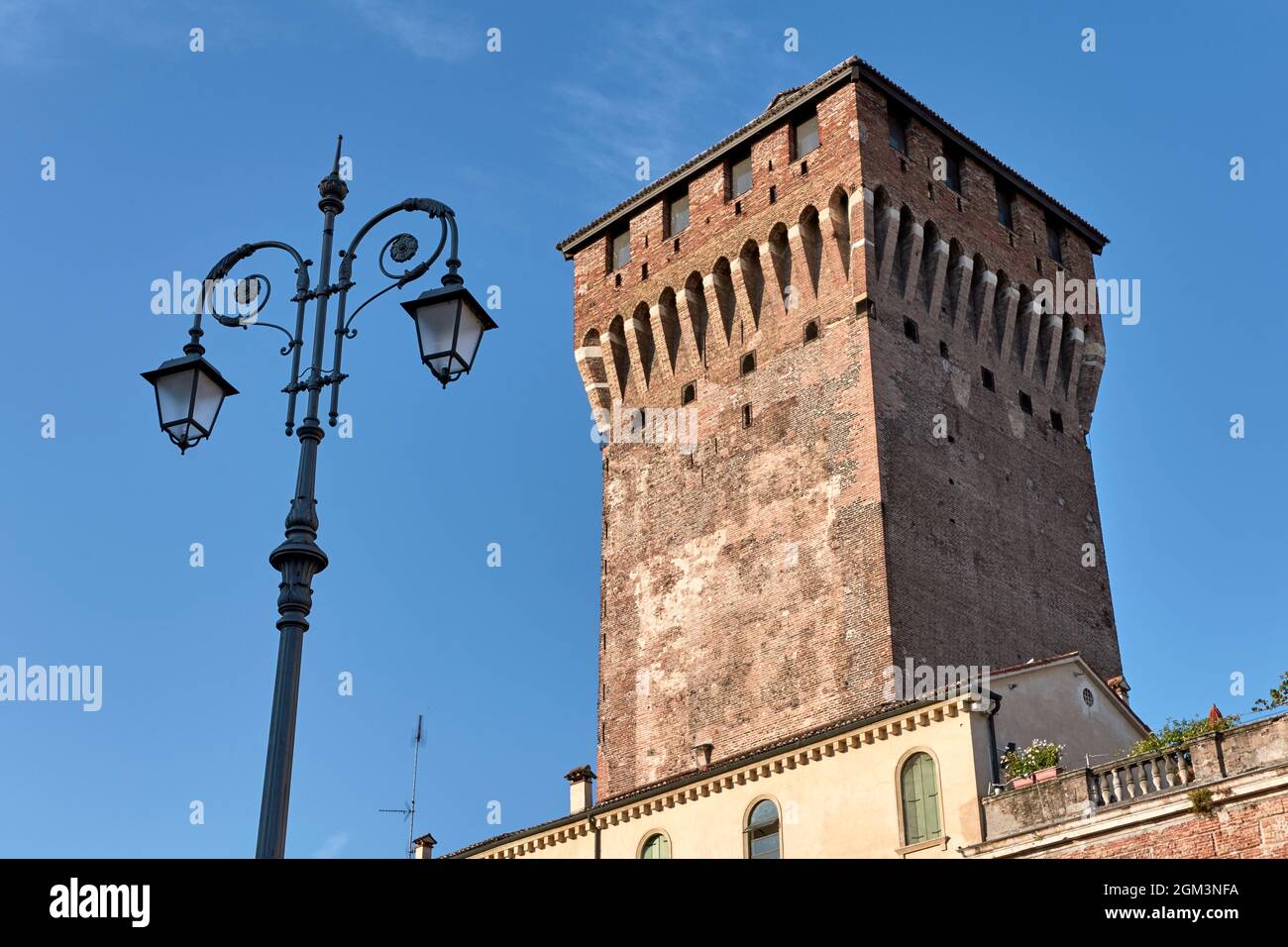 Torrione di Porta Castello. Vicenza. Vénétie. Italie Banque D'Images
