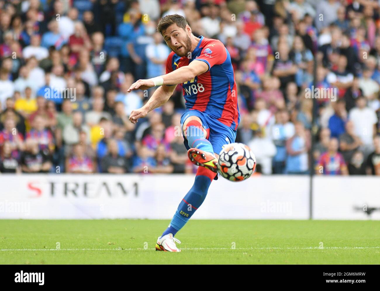 LONDRES, ANGLETERRE - 11 SEPTEMBRE 2021 : Joel Edward Philip Ward of Palace photographié lors du match de la première ligue 4 de 2021/22 entre Crystal Palace FC et Tottenham Hotspur FC à Selhurst Park. Copyright: Cosmin Iftode/Picstaff Banque D'Images