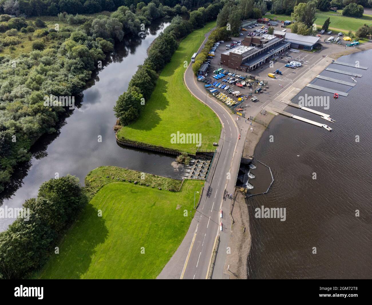 Strathclyde Park, Lanarkshire, Écosse, Royaume-Uni Banque D'Images