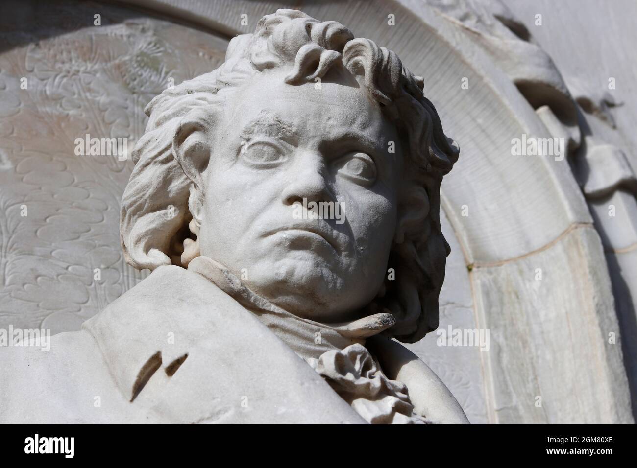 Ludwig van Beethoven-Denkmal, Berlin (nur fuer redaktionelle Verwendung. Keine Werbung. Banque de référence : http://www.360-berlin.de. © Jens Knappe. B Banque D'Images