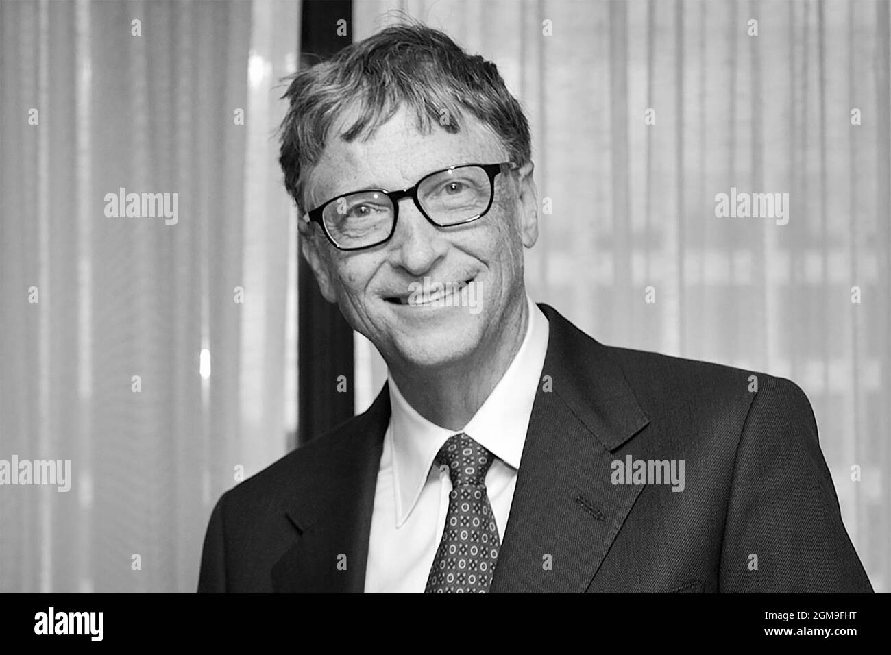 Bill Gates, milliardaire et cofondateur de Microsoft Corporation, au ministère de l'énergie le 8 octobre 2018. (ÉTATS-UNIS) Banque D'Images
