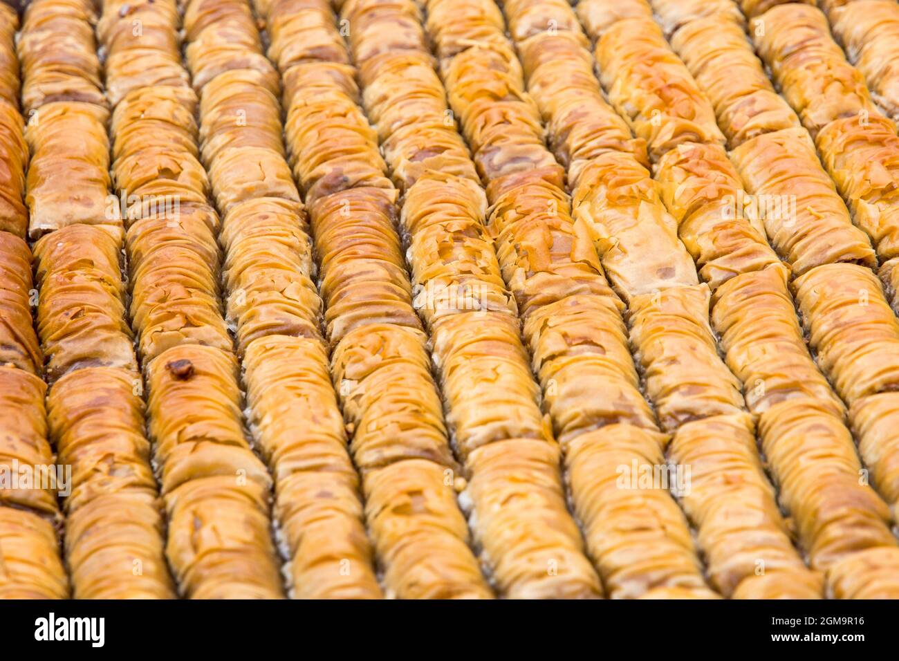 dessert arabe baklava Banque D'Images