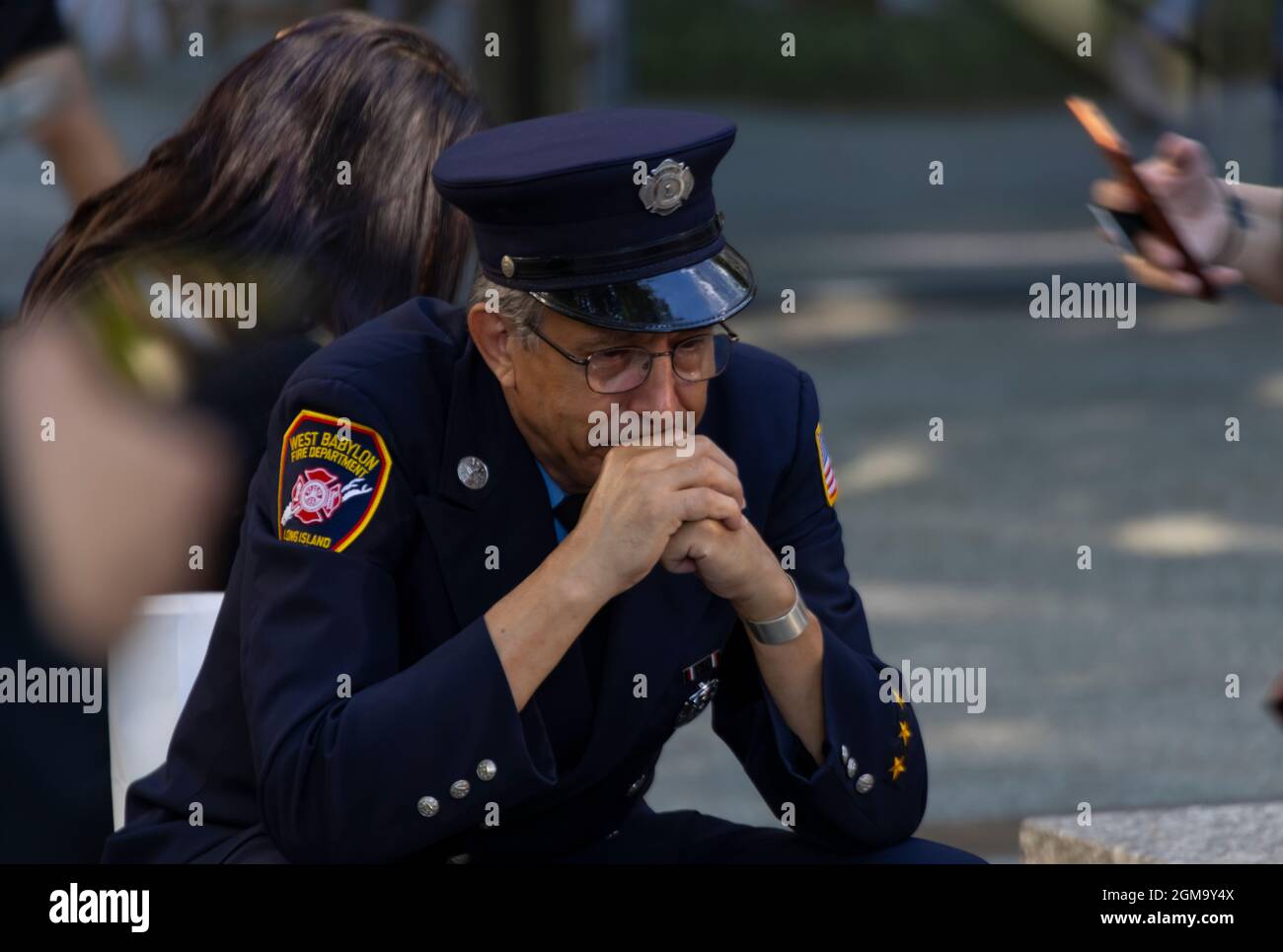 La ville de New York commémore le 20e anniversaire de 9/11 attaques de terreur Banque D'Images La ville de New York commémore le 20e anniversaire de 9/11 attaques de terreur Banque D'Images