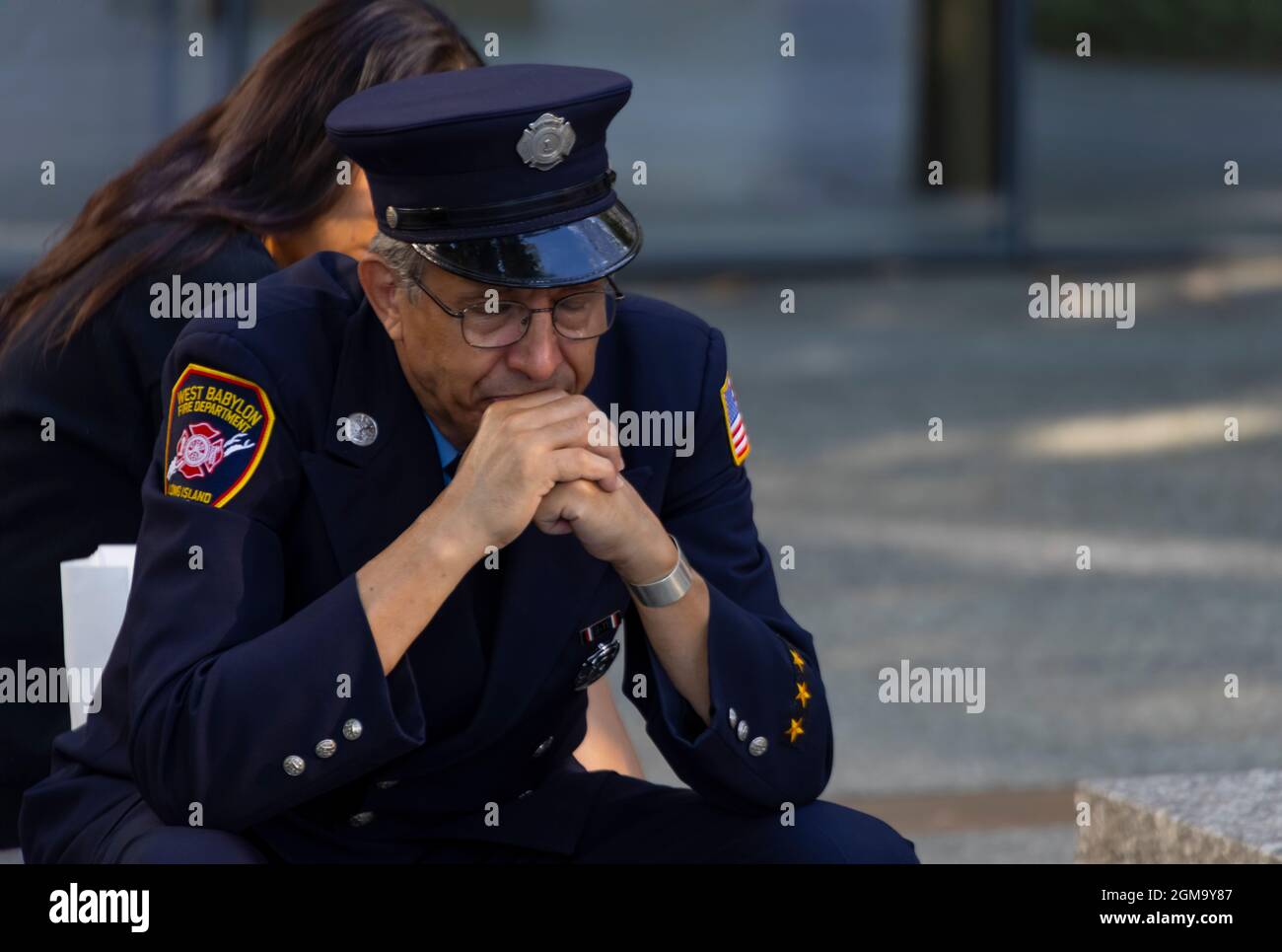 La ville de New York commémore le 20e anniversaire de 9/11 attaques de terreur Banque D'Images La ville de New York commémore le 20e anniversaire de 9/11 attaques de terreur Banque D'Images