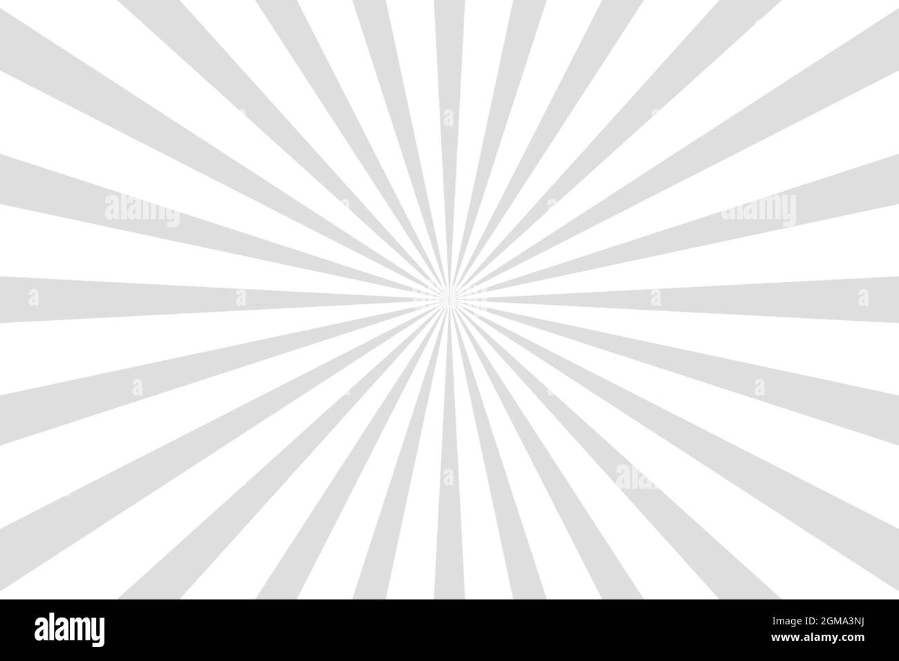 Effet rétro de rayons de soleil. Arrière-plan en étoile. Toile de fond Sunburst avec rayons gris Illustration de Vecteur