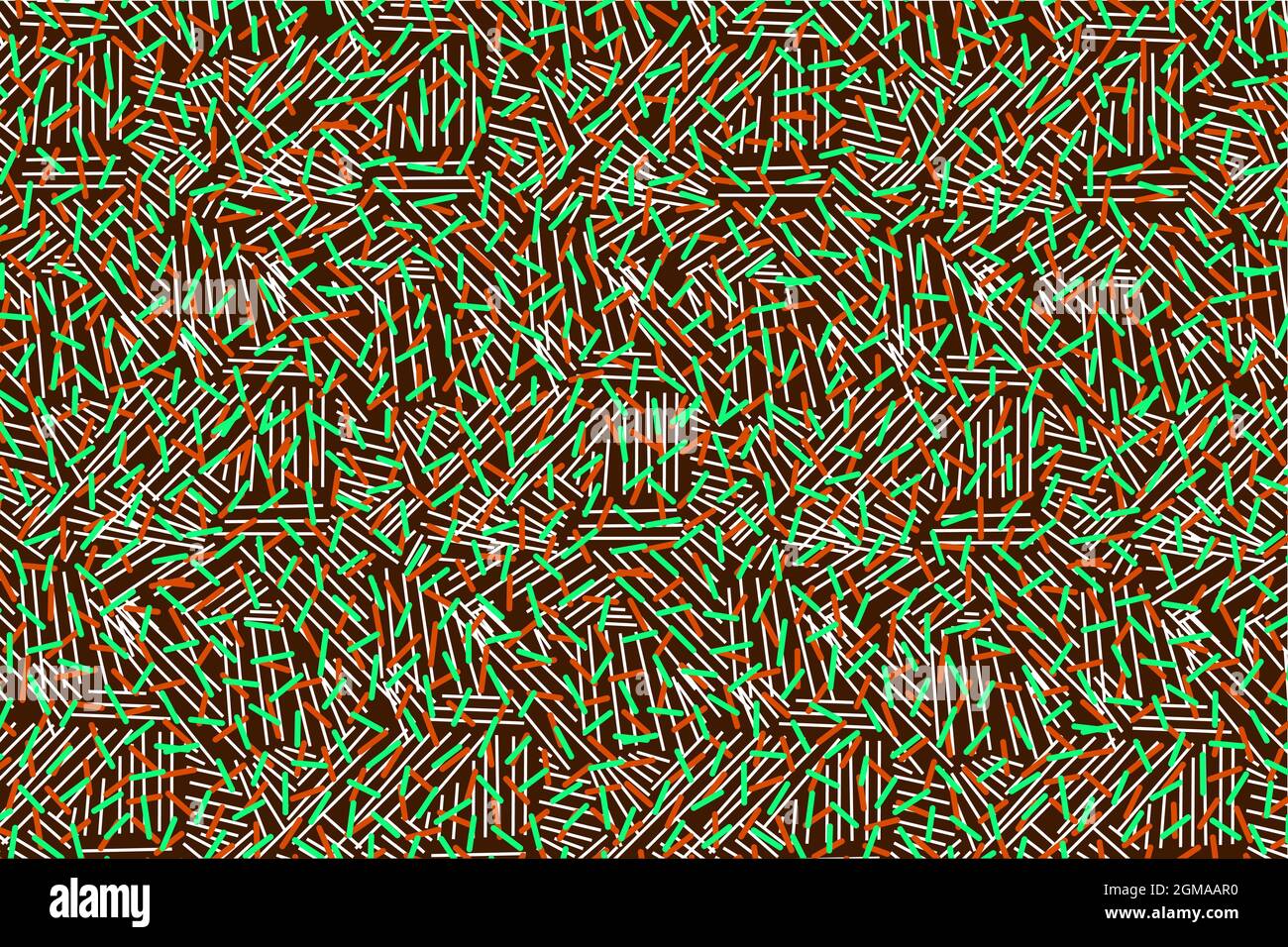 Fond textile coloré de motif africain, tissu imprimé, ornement ethnique fait main, motifs tribaux rayés. Texture afro vectorielle, robe de pareo, Illustration de Vecteur