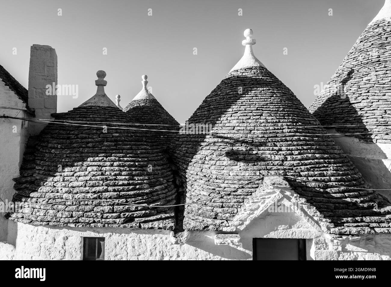 Alberobello, puglia, italie Banque D'Images