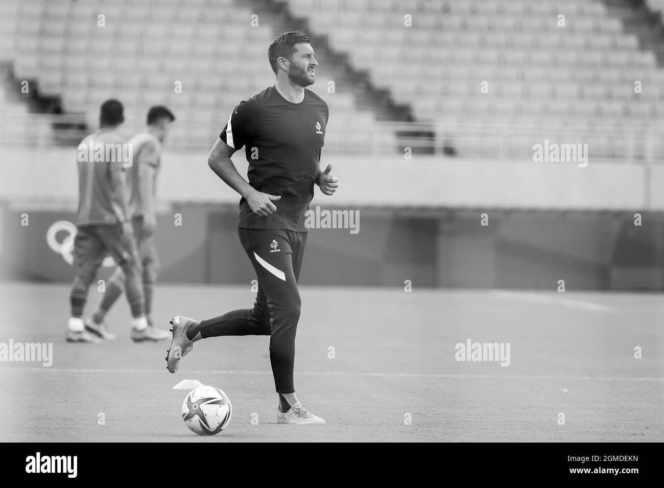 22 JUILLET 2021 - TOKYO, JAPON: André-Pierre GIGNAC de France en action pendant le Groupe des hommes Un match entre le Mexique et la France au Stade de Tokyo Banque D'Images