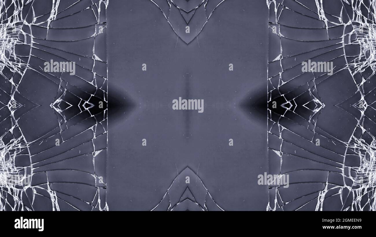 Fissure sur la vitre. Écran cassé. Téléphone cassé. Arrièreplan en — free download