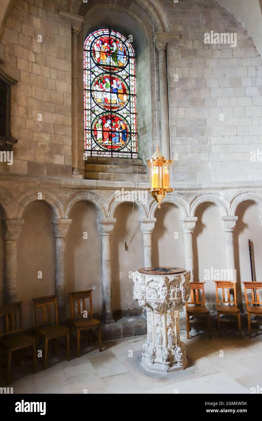 Le Chrismatoire suspendu À la cathédrale de Norwich, Royaume-Uni Banque D'Images