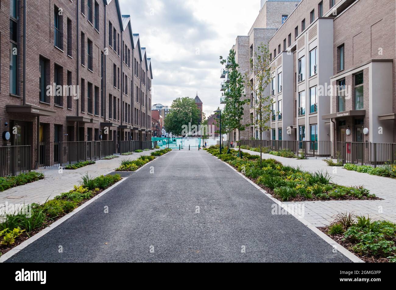 Propriété partagée , abordable Rent New Modern appartement bloc d'appartements à Upton Park à Newham, est de Londres, Angleterre Royaume-Uni Banque D'Images