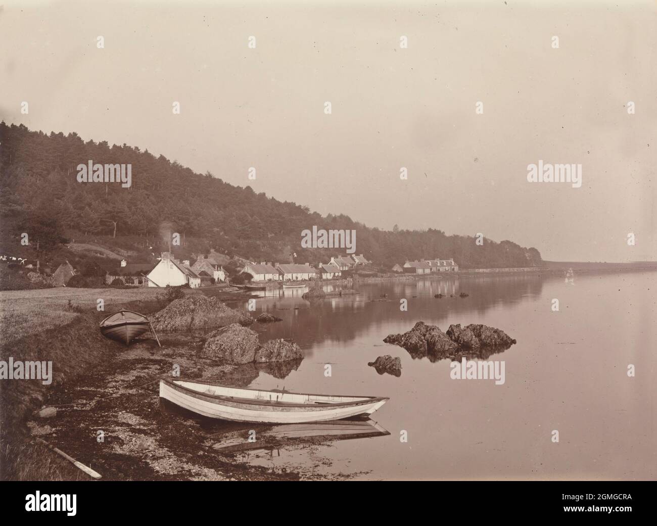 1885 photo de l'île principale, UTU Vavaʻu, à Vava'u, un groupe de plus de 50 îles à Tonga, à environ 150 miles au nord de Tongatapu. Banque D'Images