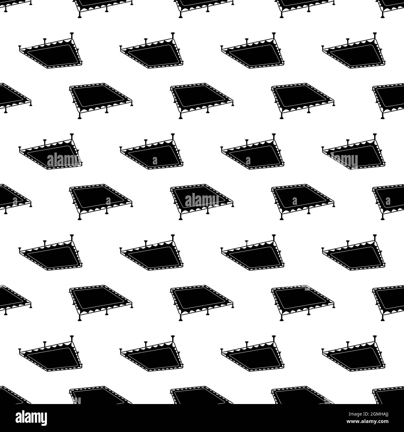 Motif trampoline texture d'arrière-plan sans couture répétition du papier  peint vecteur géométrique Image Vectorielle Stock - Alamy
